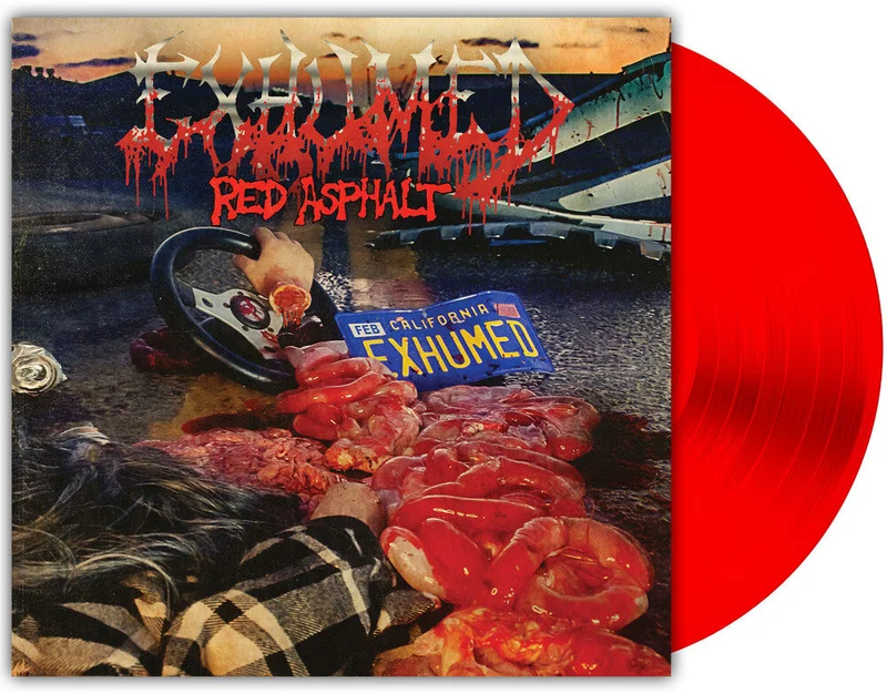 Exhumed: Red Asphalt Mocks 12" (Blood Red vinyl)