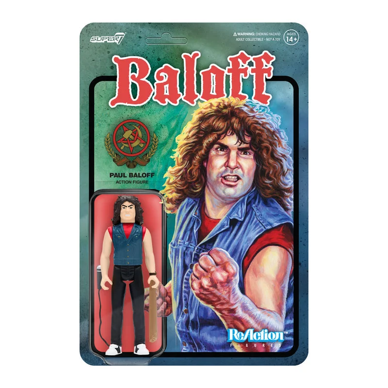 EXODUS PAUL BALOFF REACTION ACTION FIGURE
