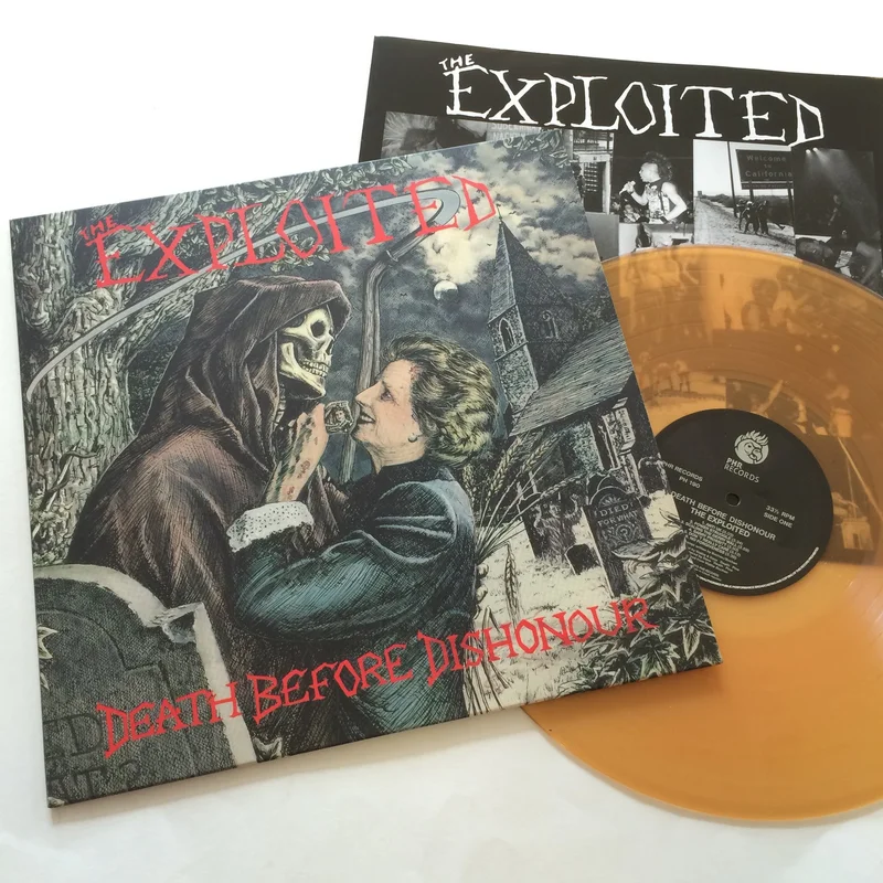 Exploited: Death Before Dishonour 12"