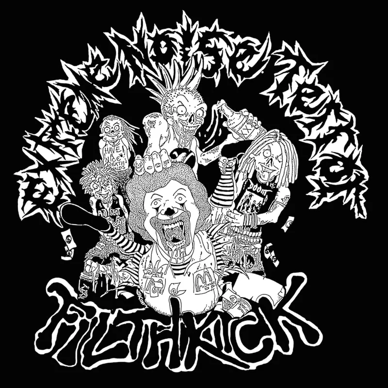 Extreme Noise Terror / Filthkick: In It For Life 12"