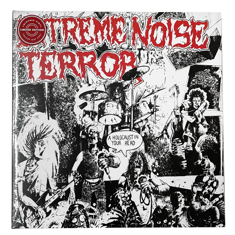 Extreme Noise Terror: Holocaust in Your Head 12" (white vinyl)