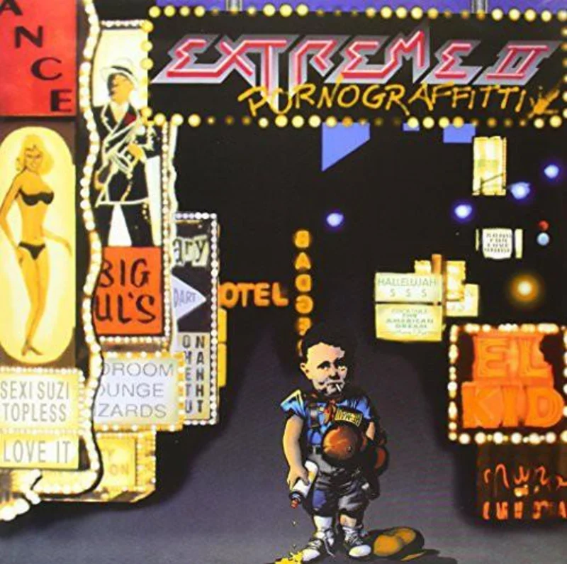 EXTREME 'PORNOGRAFFITTI' LP - IMPORT - BLACK