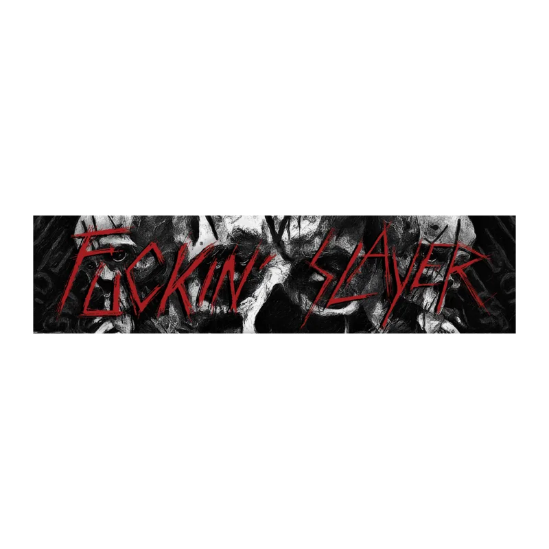 "F****N' SLAYER" MAGNETIC GRILL