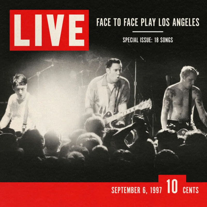 FACE TO FACE 'LIVE' 2LP (35th Anniversary Vinyl)