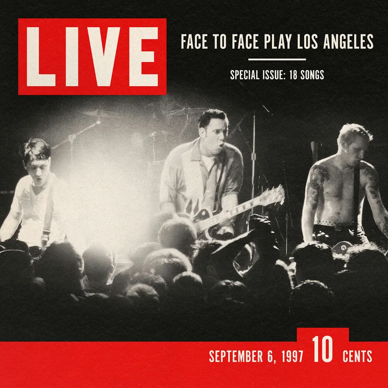 Face To Face: Live (35th Anniversary) 12" (PRE-ORDER)