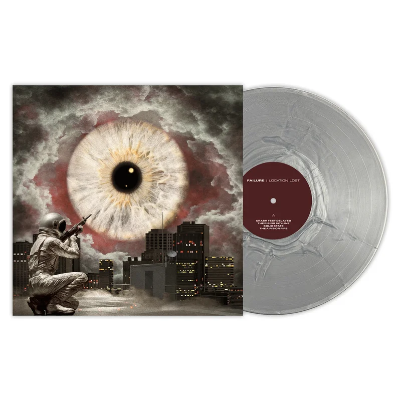 FAILURE 'LOCATION LOST' LP (Exclusive  Limited to 500, Opaque Silver Metallic Vinyl)