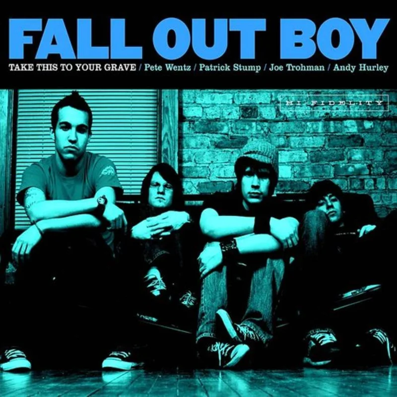 FALL OUT BOY - TAKE THIS TO YOUR GRAVE - SILVER COLOR - VINYL LP