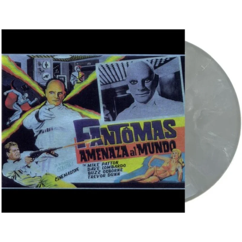 FANTOMAS 'FANTOMAS' 25TH ANNIVERSARY EDITION LP - REISSUE - SILVER