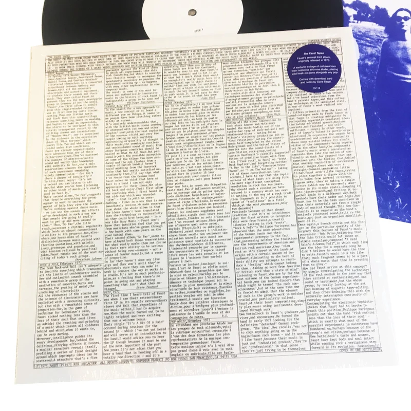 Faust: The Faust Tapes 12" (new)