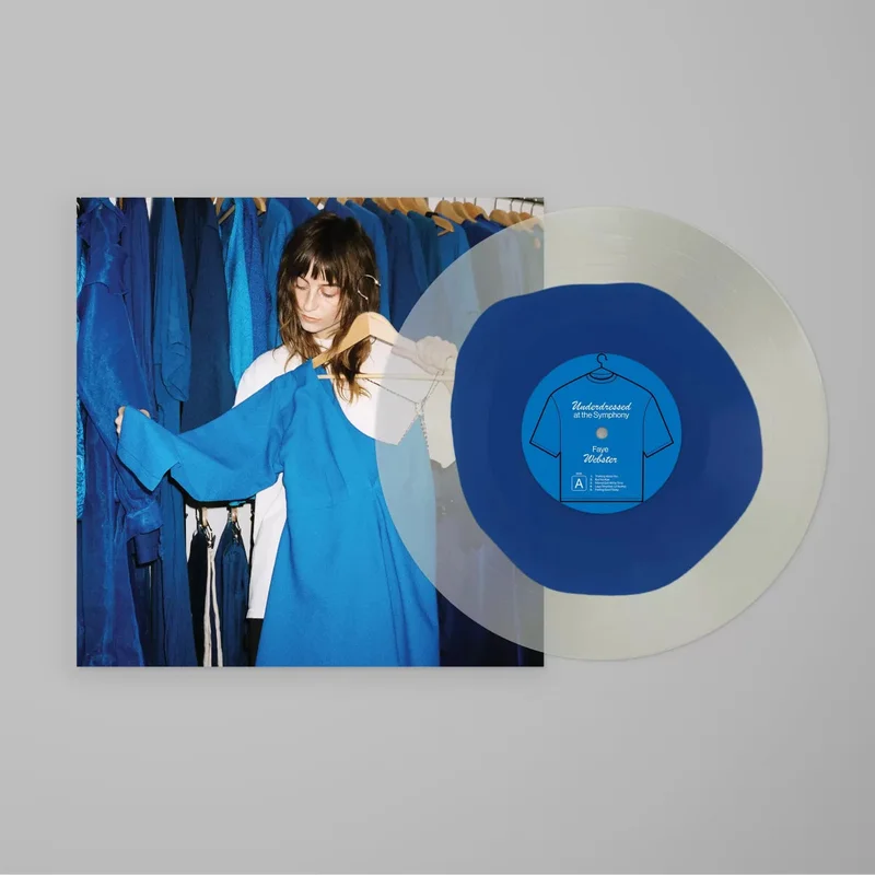 FAYE WEBSTER 'UNDERDRESSED AT THE SYMPHONY' LP - BLUE/WHITE BULLSEYE