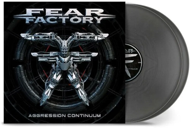 FEAR FACTORY 'AGGRESSION CONTINUUM' 2LP - SILVER