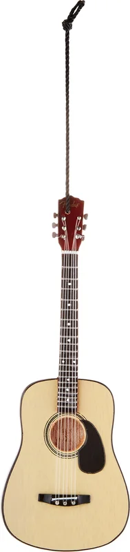 FENDER - DREADNOUGHT ACOUSTIC - 6" MINI GUITAR ORNAMENT