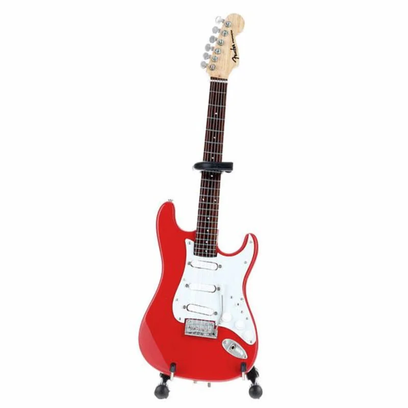 FENDER - STRAT RED - MINI GUITAR