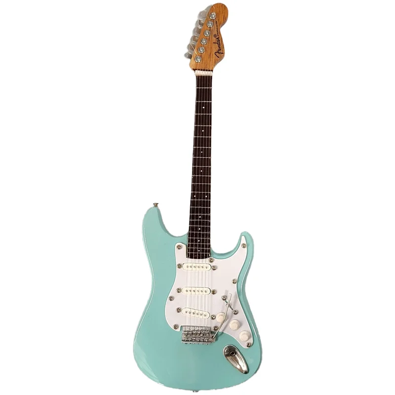 FENDER STRAT SURF GREEN MINI GUITAR