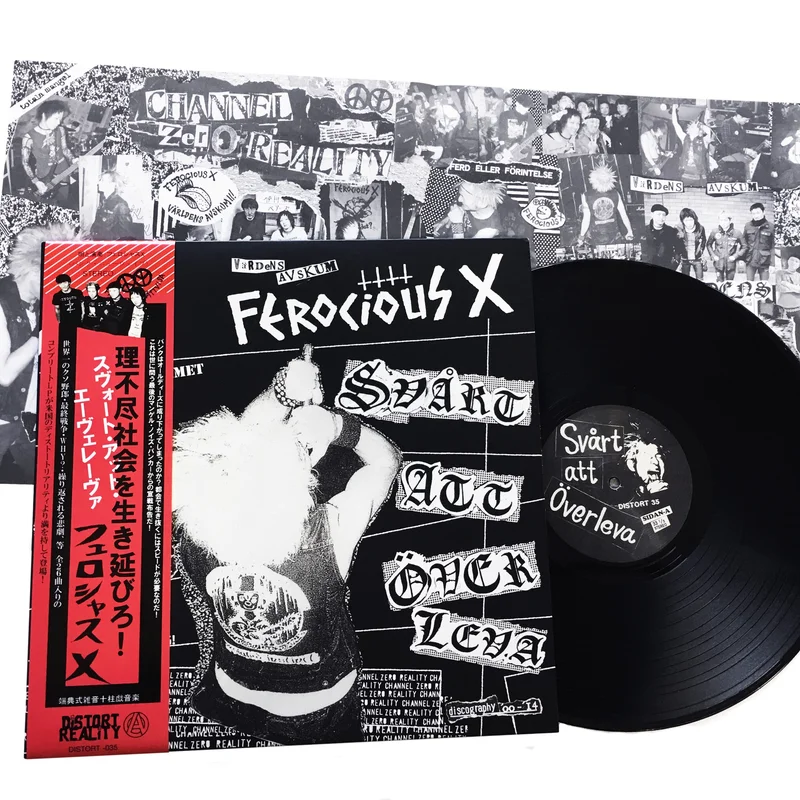 Ferocious X: Svart Att Overleva 12"
