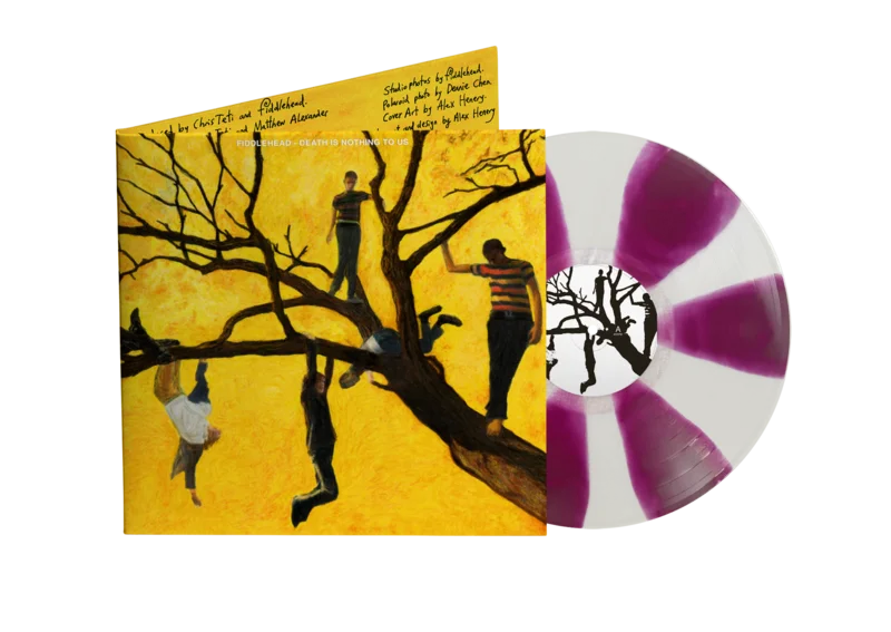 FIDDLEHEAD DEATH IS NOTHING TO US LP (Limited Edition  Only 500 Made, Clear & Violet Pinwheel Vinyl)
