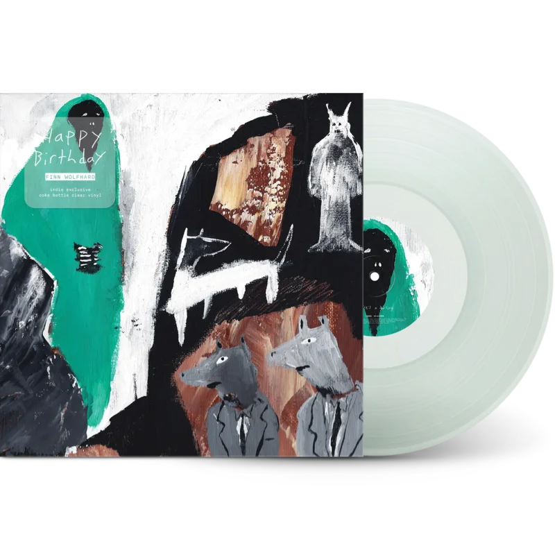 FINN WOLFHARD - HAPPY BIRTHDAY - INDIE EXCLUSIVE - COKE BOTTLE CLEAR COLOR - VINYL LP