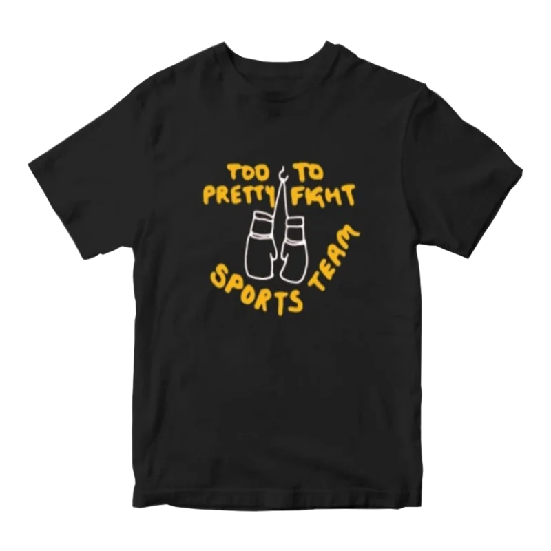 Fishing Tee: Black.