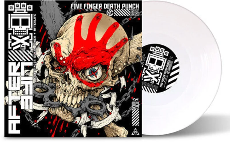 FIVE FINGER DEATH PUNCH 'AFTERLIFE' LP - WHITE