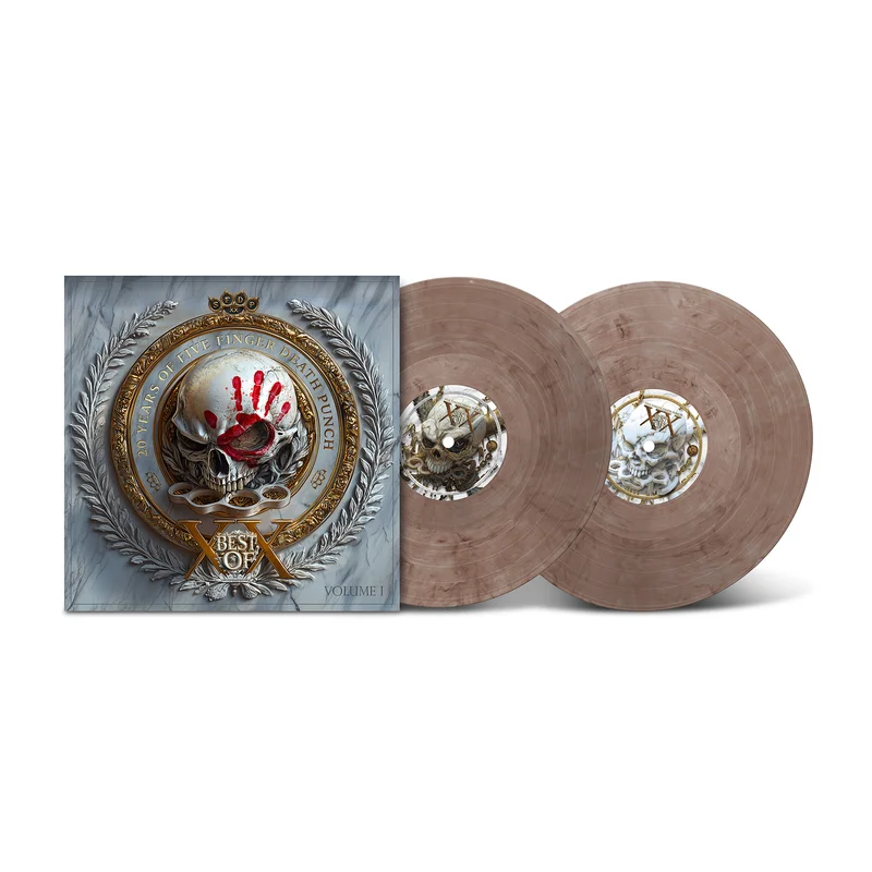 FIVE FINGER DEATH PUNCH BEST OF (VOLUME 1) 2LP - LTD. 250 - BROWN