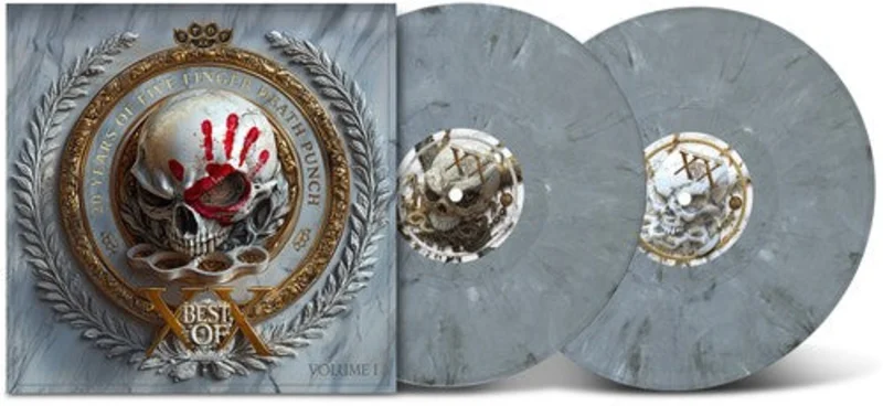 FIVE FINGER DEATH PUNCH BEST OF (VOLUME 1) 2LP - RECYCLED SLATE