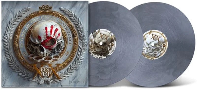 FIVE FINGER DEATH PUNCH BEST OF (VOLUME 1) 2LP - SILVER GALAXY