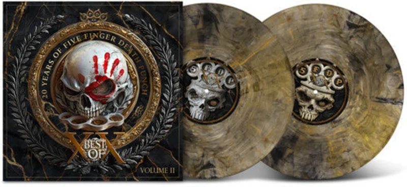 FIVE FINGER DEATH PUNCH BEST OF (VOLUME 2) 2LP (Golden Smoke Vinyl)