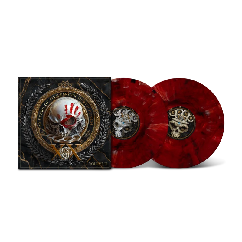 FIVE FINGER DEATH PUNCH BEST OF (VOLUME 2) 2LP - LTD. 250 - BLOOD SMOKE