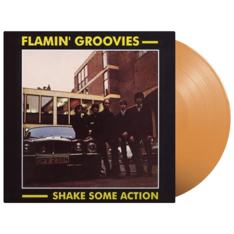 FLAMIN' GROOVIES 'SHAKE SOME ACTION' LP - BURNT ORANGE