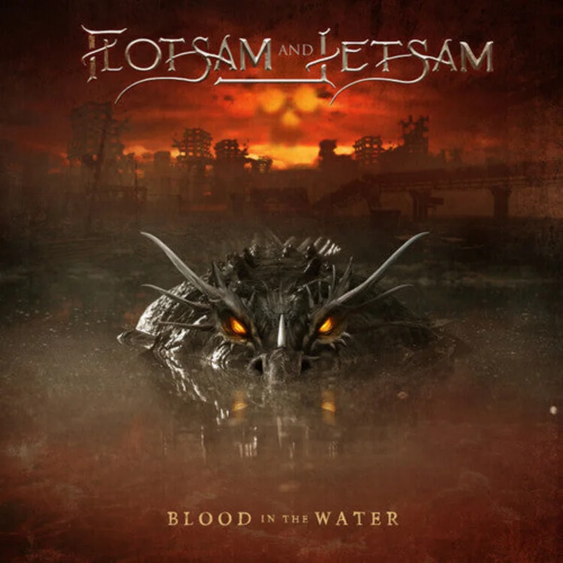 FLOTSAM & JETSAM 'BLOOD IN THE WATER' LP - LTD.