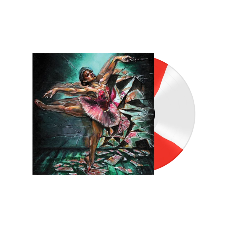 FOR YOUR HEALTH 'IN SPITE OF' LP - LTD. 100 - CLEAR/RED BUTTERFLY
