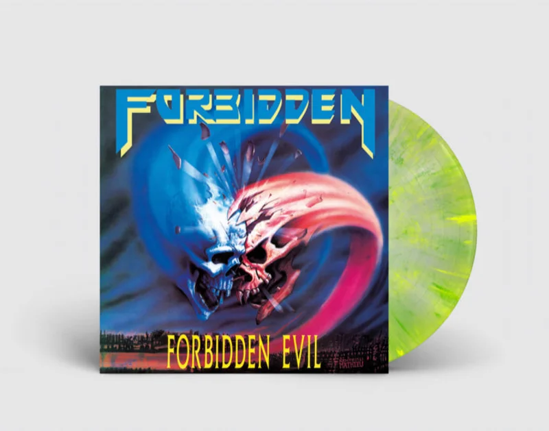 FORBIDDEN FORBIDDEN EVIL LP - LTD. 250 - CLEAR/SPRING GREEN/CANARY YELLOW