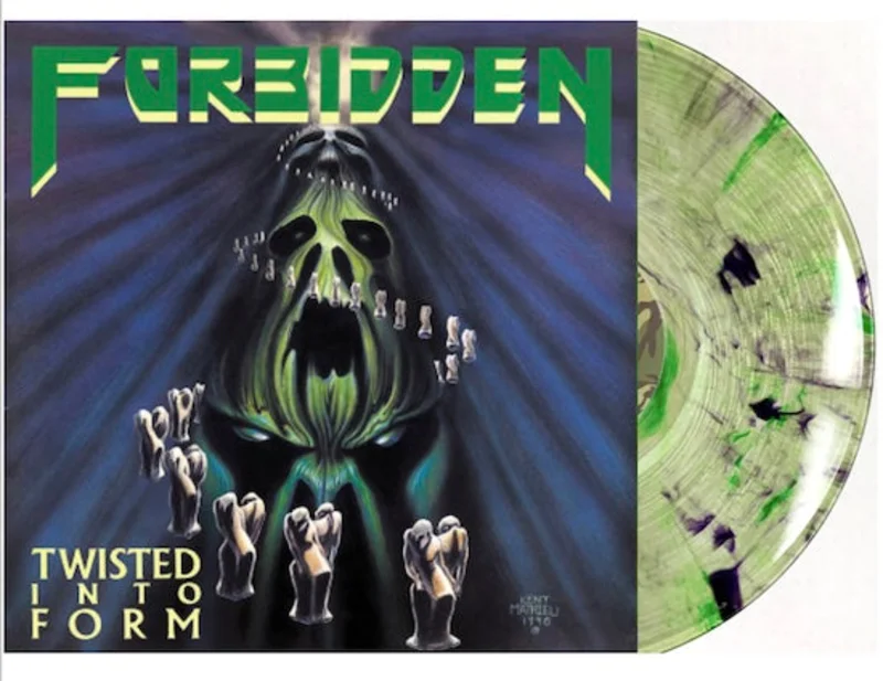 FORBIDDEN TWISTED INTO FORM LP - LTD. 250 - SPRING GREEN/CANARY YELLOW SWIRL