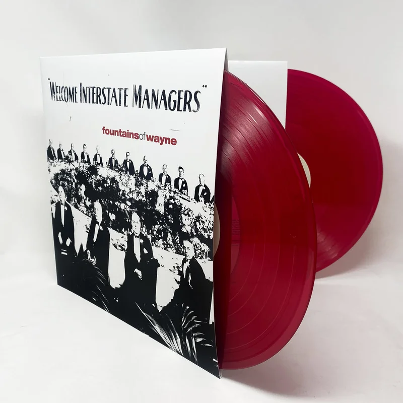FOUNTAINS OF WAYNE 'WELCOME INTERSTATE MANAGERS' 2LP - RED
