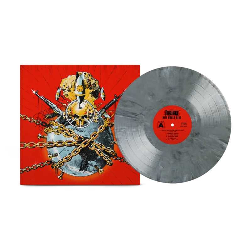 FOX LAKE 'NEW WORLD HEAT' LP (Graphite Eco Mix Vinyl)