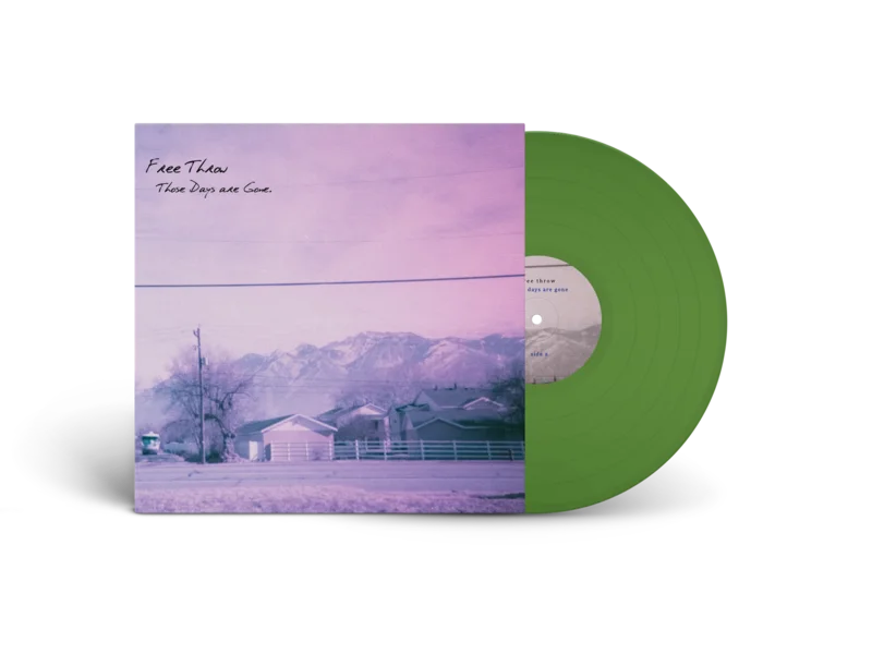 FREE THROW THOSE DAYS ARE GONE LP LTD. 200 - GREEN
