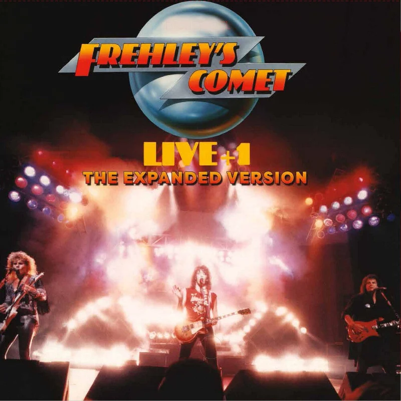 Frehley's Comet: Live + 1 Expanded 12" (black/burgundy swirl vinyl)