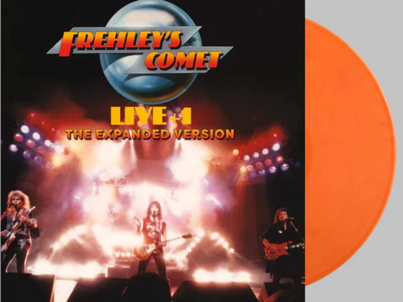 FREHLEY'S COMET 'LIVE+1 - THE EXPANDED VERSION' LP - LTD. - ORANGE CRUSH GATEFOLD