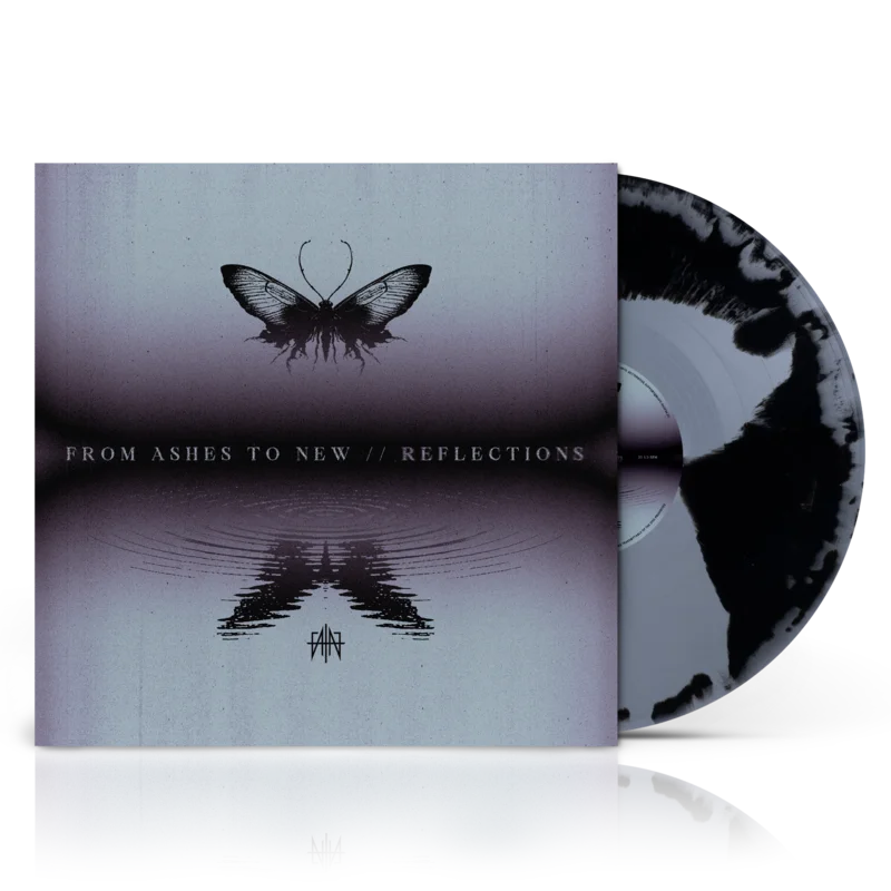 FROM ASHES TO NEW REFLECTIONS LP (Exclusive  Limited to 200, Silver & Black A-Side/B-Side Vinyl)