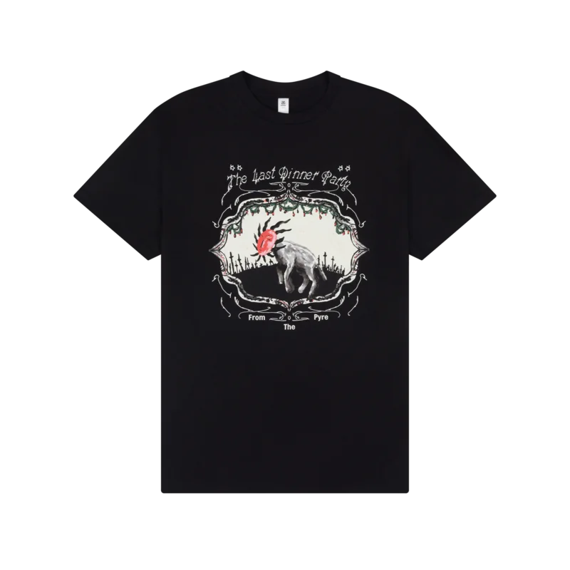 From The Pyre Mask Black T-Shirt