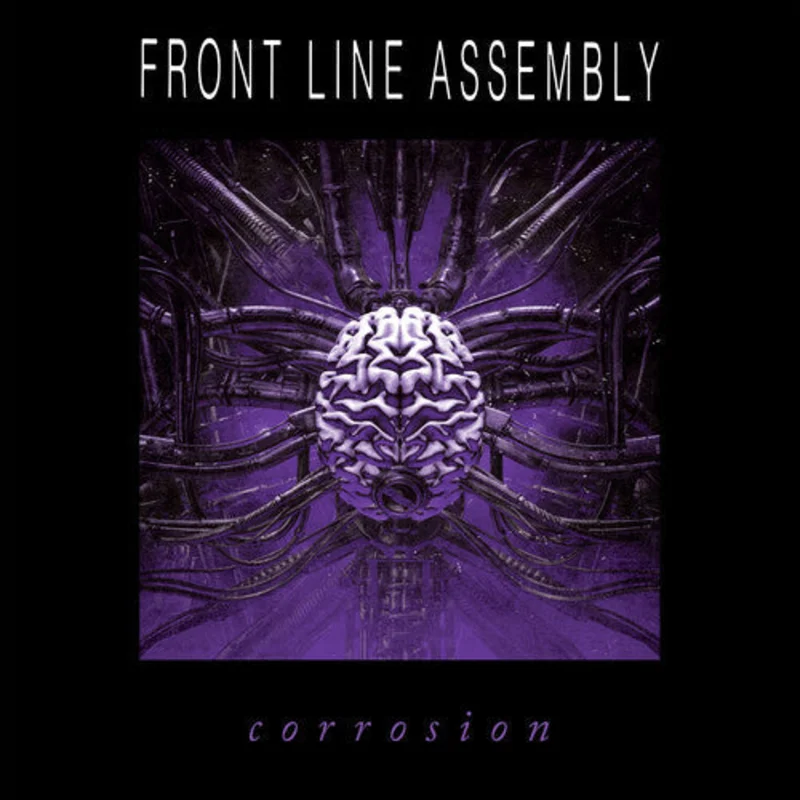 FRONT LINE ASSEMBLY 'CORROSION' LP - PURPLE