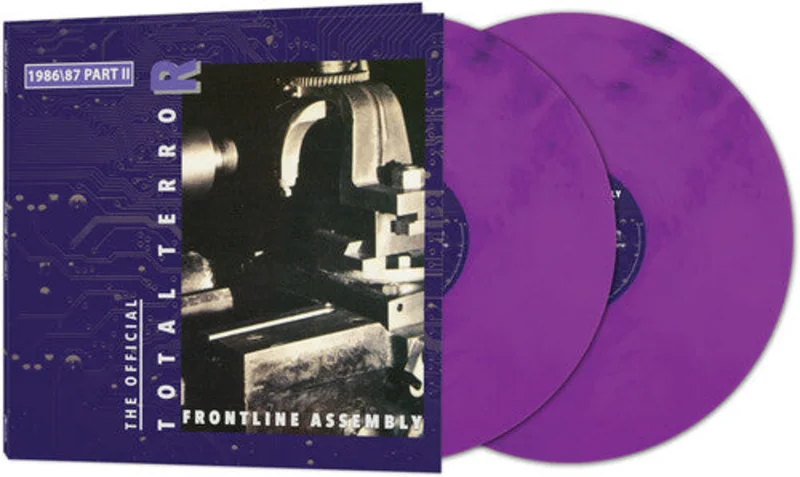 FRONT LINE ASSEMBLY 'TOTAL TERROR PART II' LP - PURPLE MARBLE