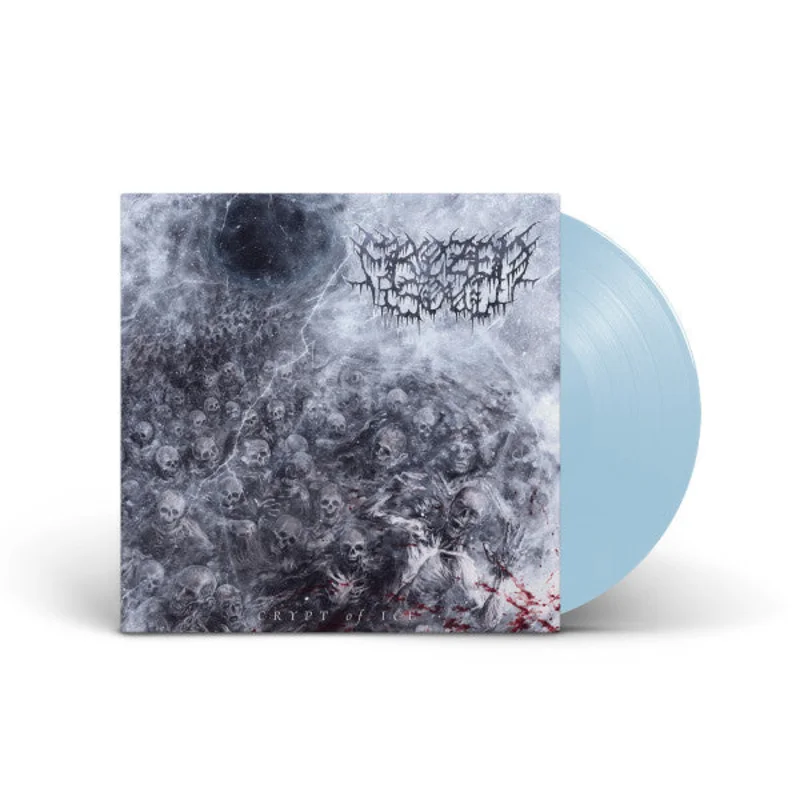 FROZEN SOUL CRYPT OF ICE LP - LTD. BABY BLUE