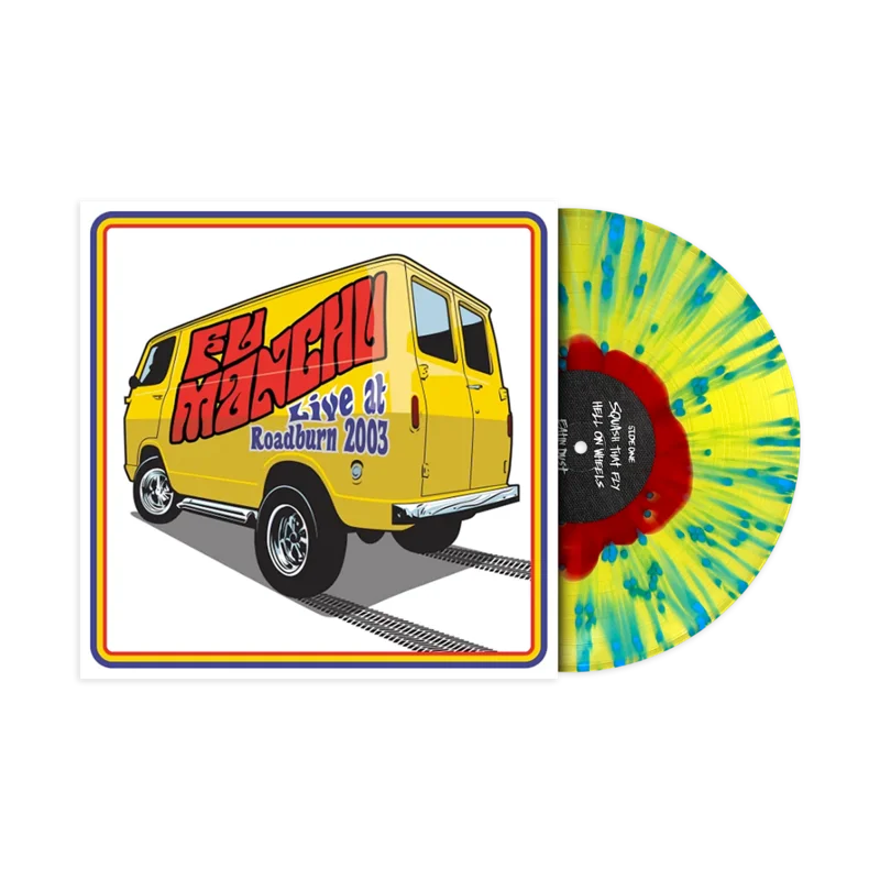 FU MANCHU LIVE AT ROADBURN 2003 LP - LTD. 125 - TRANSPARENT YELLOW/RED/BLUE SPLATTER