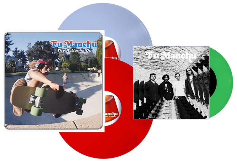 FU MANCHU THE ACTION IS GO LIMITED-EDITION 2LP & 7" - LTD. 250