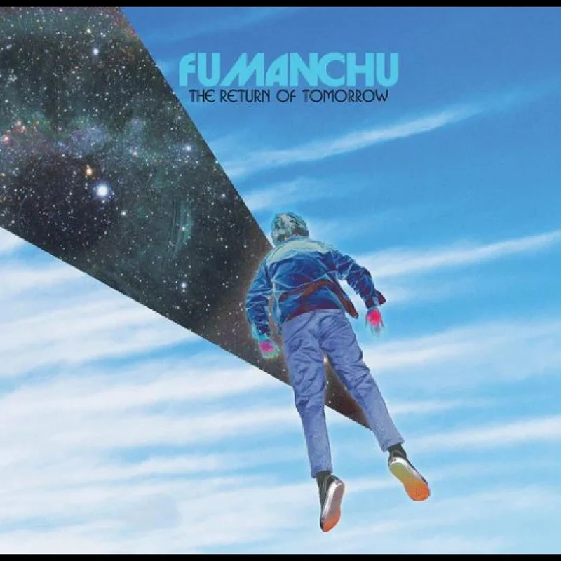 FU MANCHU THE RETURN OF TOMORROW 2LP - WHITE/BLACK/BLUE