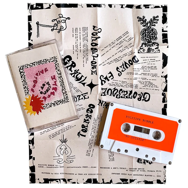 Fugitive Bubble: No Outside cassette