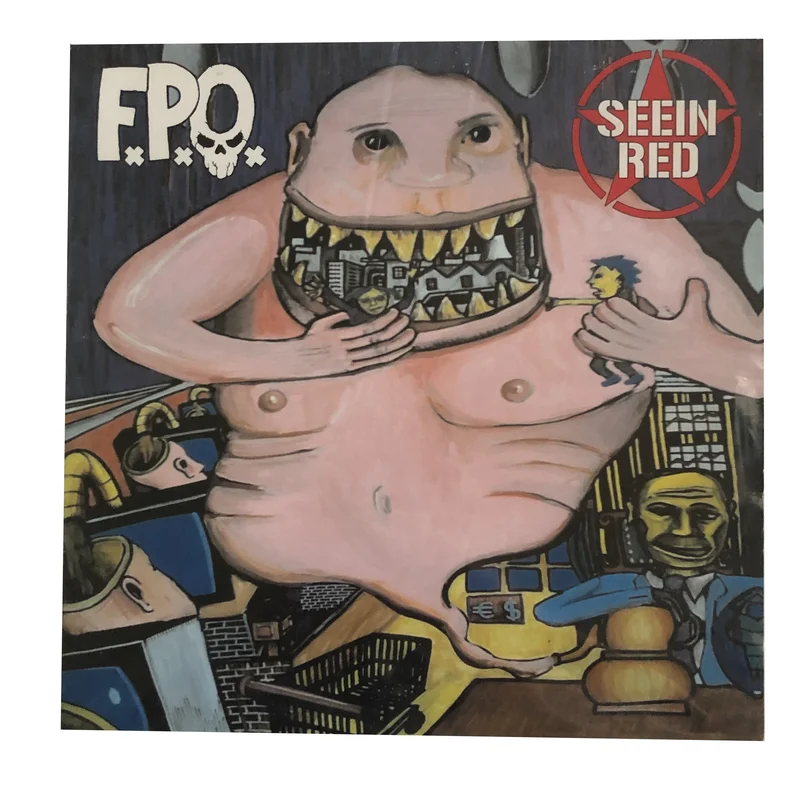 FxPxOx / Seein Red: Split 12"