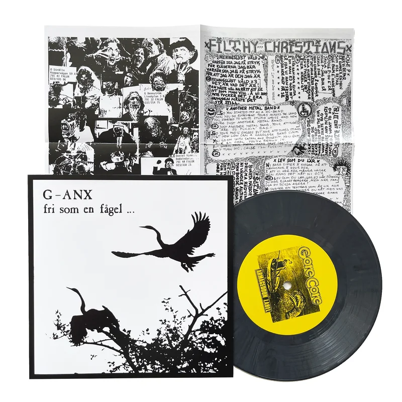G-Anx / Filthy Christians: split 7"