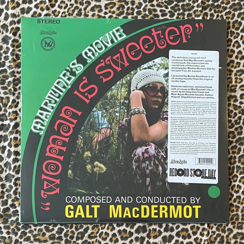Galt Macdermot: Woman Is Sweeter 12" (RSD 2023)